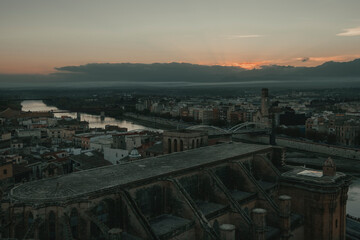 View over Tortosa Cathedral