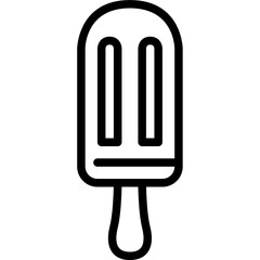 ice cream line icon