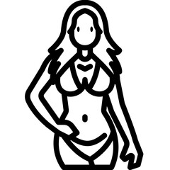 women line icon
