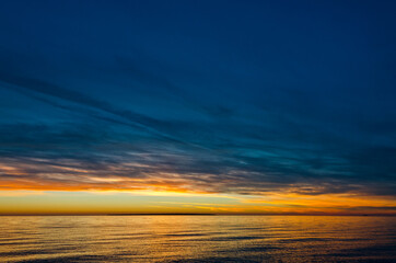 Obraz premium Colorful sunset