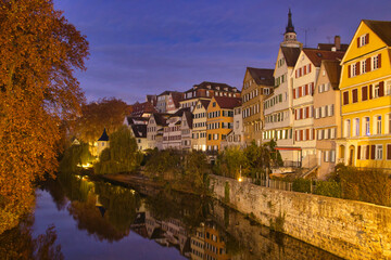 Tübingen bei Sonnenaufgang