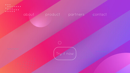 Dynamic Layout. Creative Wallpaper. Blue Vibrant Banner. Wave Fluid Flyer. Modern Website. Bright Page. Abstract Cover. Color Landing Page. Magenta Dynamic Layout