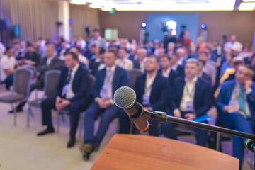 conference, mass business events in the hall