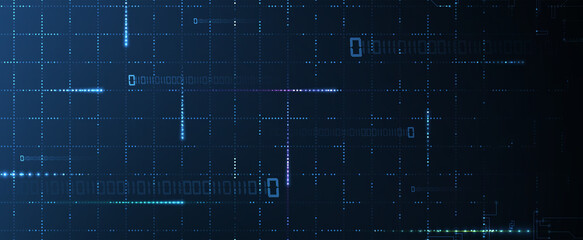 Abstract tech background. Futuristic technology interface