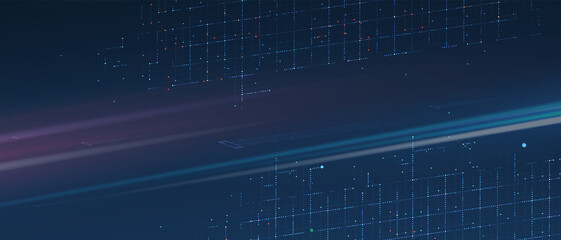 Abstract tech background. Futuristic technology interface