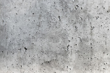 Grungy gray concrete wall, background photo texture