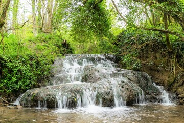 cascade dans le pays d'auge
