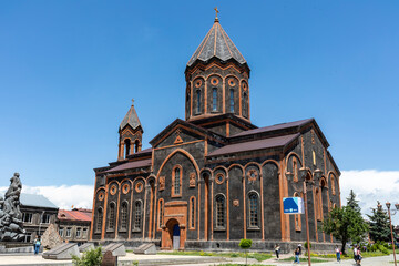 Fototapeta na wymiar Holy Saviour's Church. Gyumri
