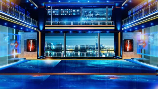 3D rendering background is perfect for any type of news or information presentation. The background features a stylish and clean layout 