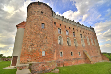Gotycko-renesansowy Zamek w Golubiu-Dobrzyniu, Polska. - obrazy, fototapety, plakaty