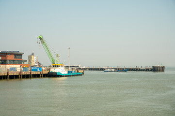 Fototapeta na wymiar Hafen Cuxhaven