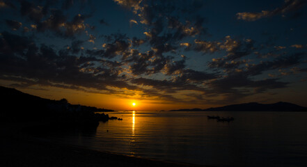 Sonnenuntergang am Meer