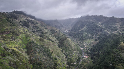 Fototapeta na wymiar Landscape of Madeira island