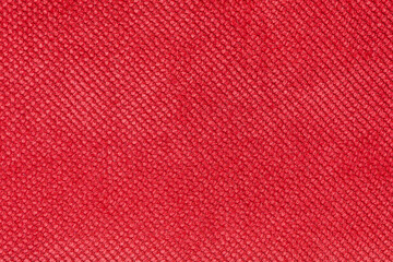 Background image - red fabric with a rough texture