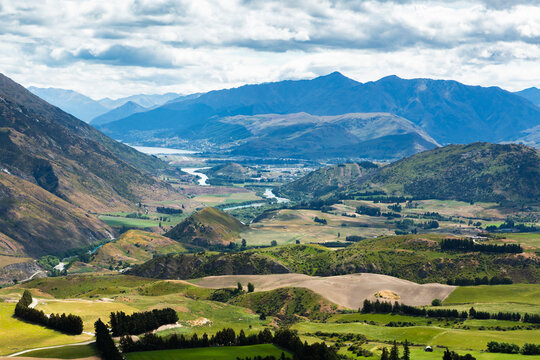 New Zealand, Otago, Majestic Crown Range