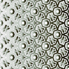 Pattern with a black-and-white gradient . Abstract metallic background