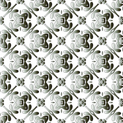 Pattern with a black-and-white gradient . Abstract metallic background