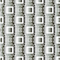 Pattern with a black-and-white gradient . Abstract metallic background