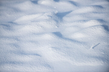 Winter snow background. White snowy background. Snow texture. Ice snowy background, winter textures.