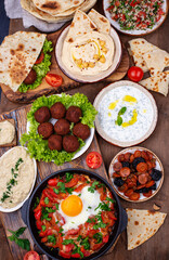 Traditional Jewish, Israeli and middle Eastern food