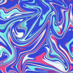 blue aqua white and pink liquid marble swirl abstract background wallpaper
