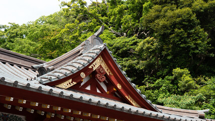 Hasedera Temple in Kamakura in Kanagawa