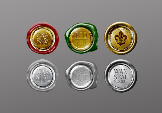 Wax Seal Mockup