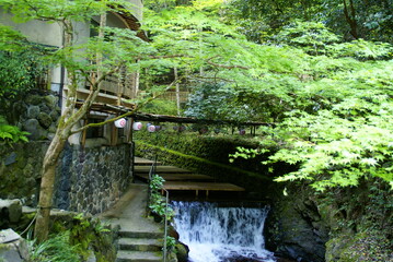 京都貴船・川床