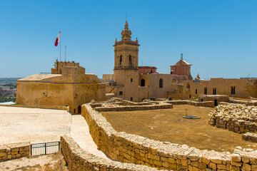 Castle in the citadel of gozo