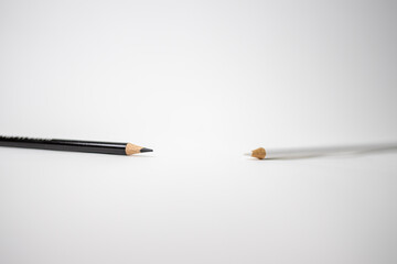 Black and White Colored Pencils