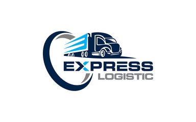 Illustration graphic vector of logistics and delivery company logo design template © Arif