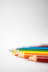 Blue Colored Pencils