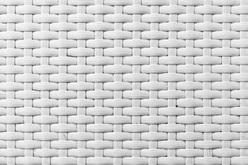 White rattan wooden table top pattern and background seamless