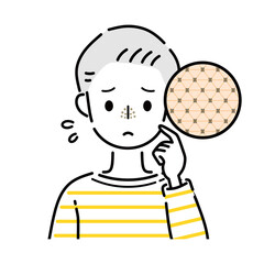 毛穴　鼻　男性