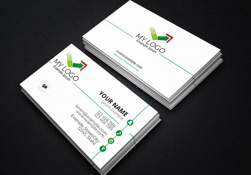Green Simply Business Card