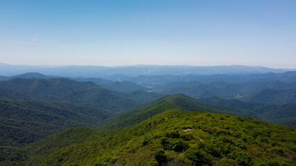 view from the top of mountain