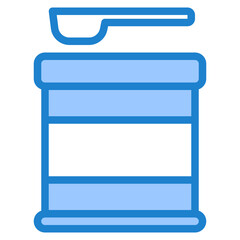 Formula blue style icon