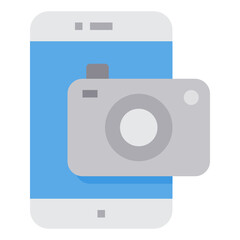 Camera flat icon