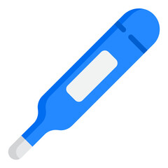 Thermometor flat style icon