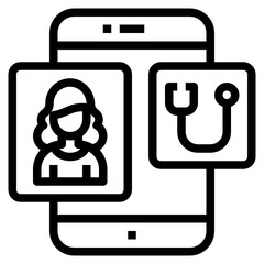 Assistance outline icon