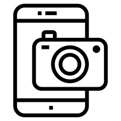 Camera outline icon