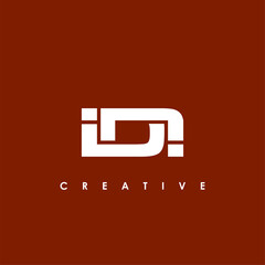 IDI Letter Initial Logo Design Template Vector Illustration