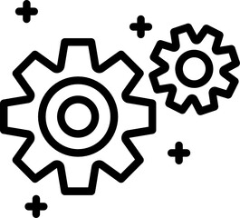 configure minimal line icon