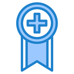 Obraz premium Bookmarks blue style icon