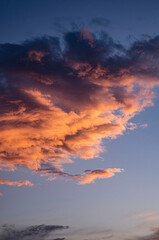Sunset on Lake Baikal