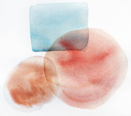 Abstract watercolor background design
