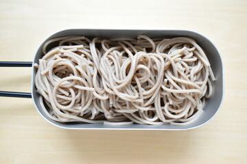 メスティン（蕎麦）