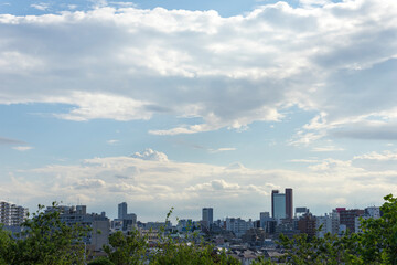Obraz premium 都市の風景 東京世田谷の町並み