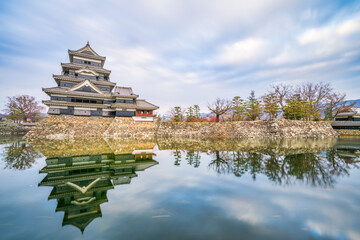 Matsumoto Castle, Nagano Prefecture, Japan - long exposure
