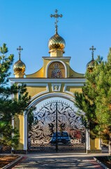 Obraz premium Holy Protection Monastery in Marinovka village, Ukraine